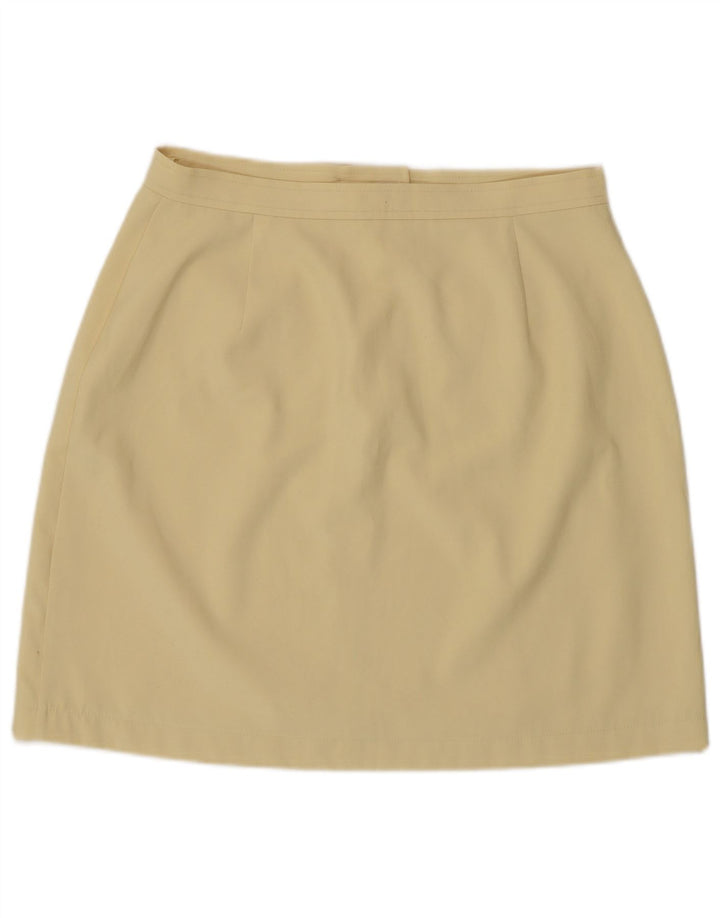 Zabaione Mini jupe femme EU 40 Medium W30 jaune