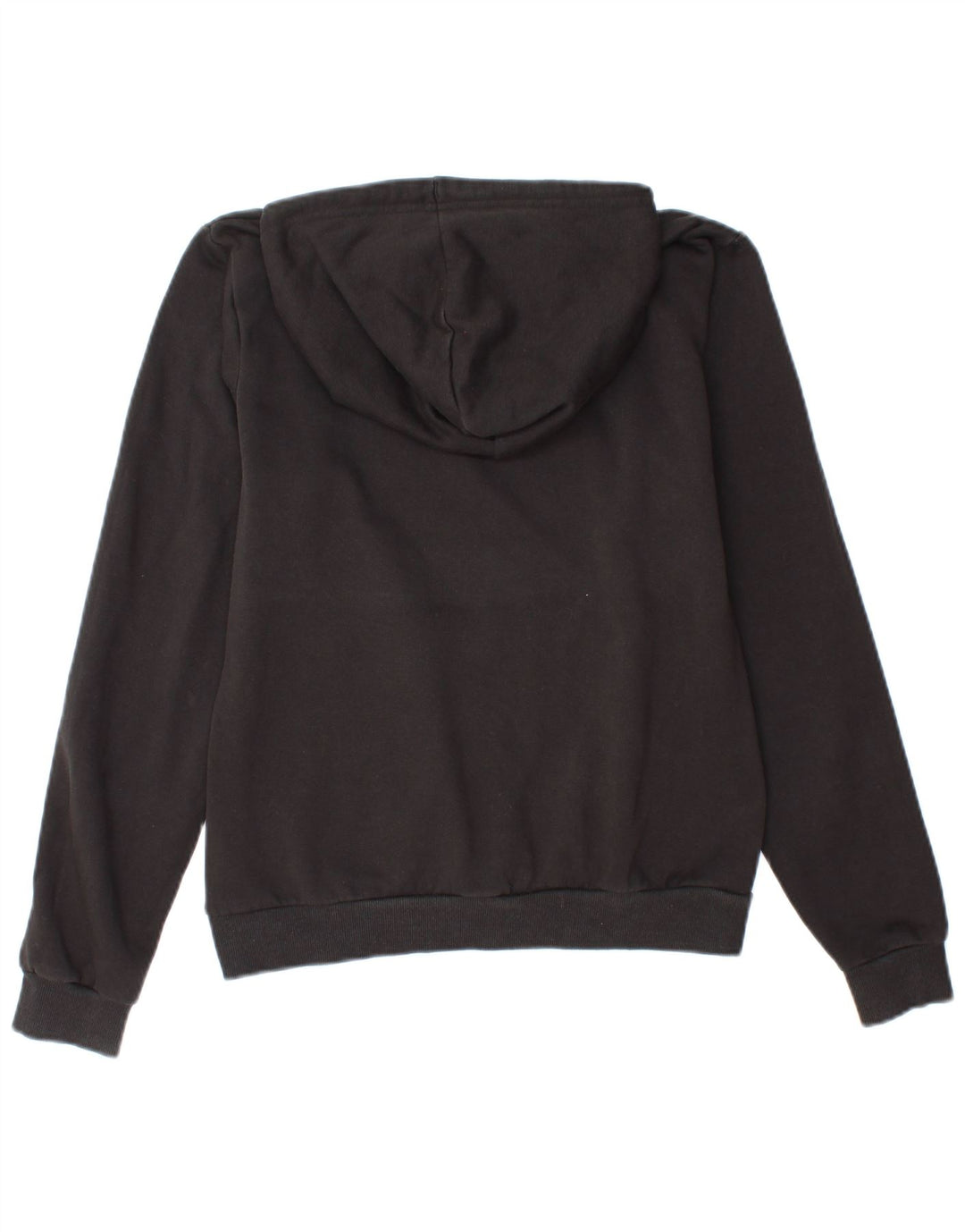 Puma Pull à capuche graphique pour femme UK 12 Coton noir moyen