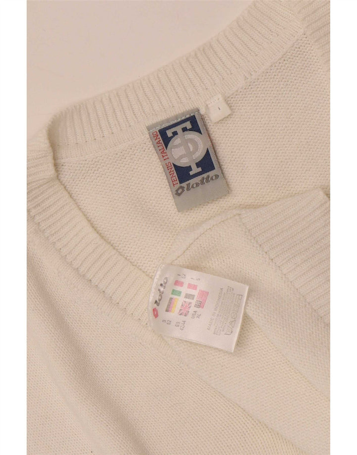 Lotto Débardeur Homme Grand Blanc Coton