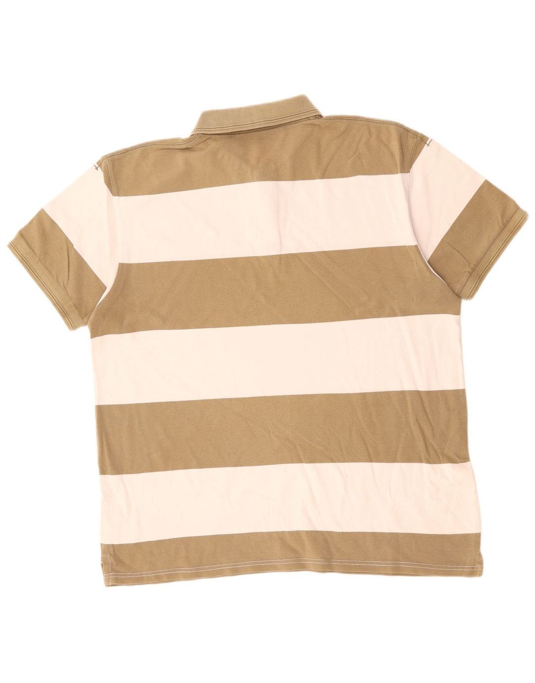 LEVI'S Polo Rugby Homme Large Kaki Rayé Coton