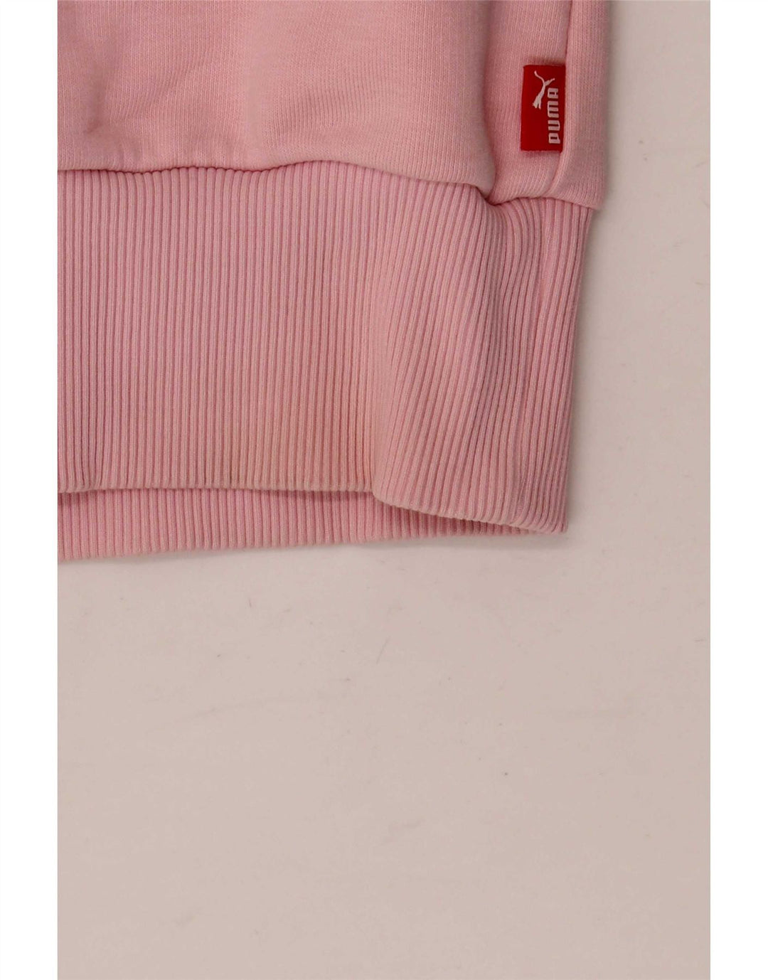 Puma Pull à capuche graphique pour femme UK 12 Rose moyen