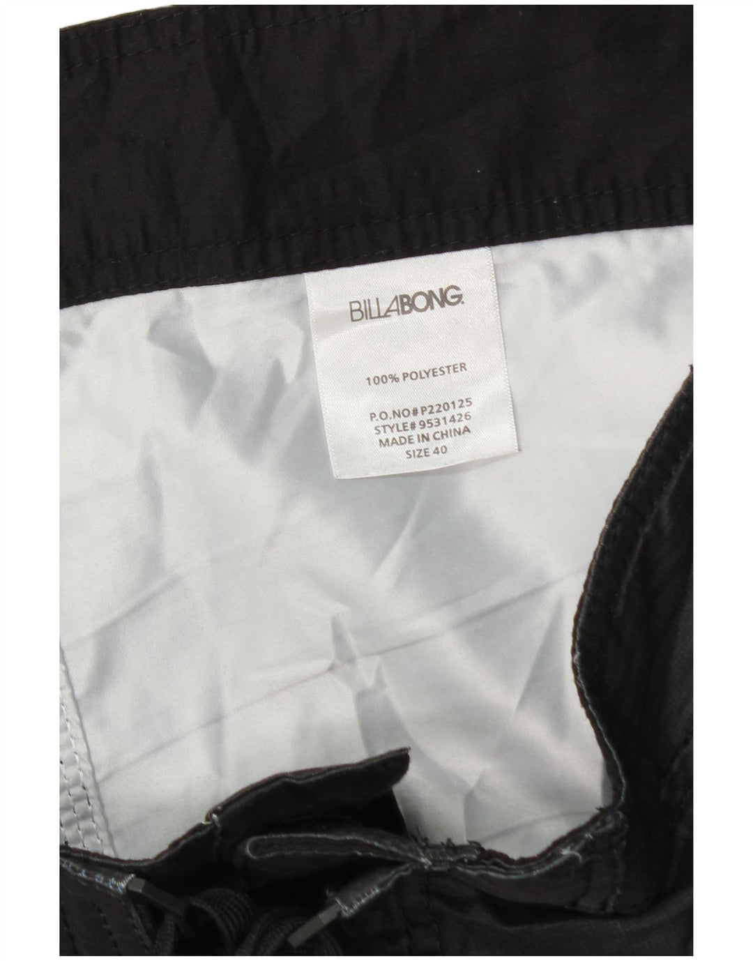 Billabong Short de Bain Homme XL Noir Check Polyester