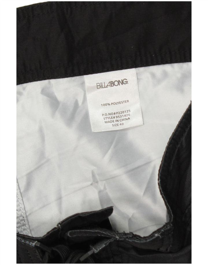 Billabong Short de Bain Homme XL Noir Check Polyester