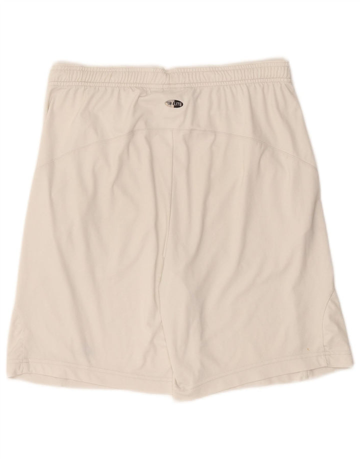 Adidas Short de sport Clima 365 pour homme Petit Blanc Polyester