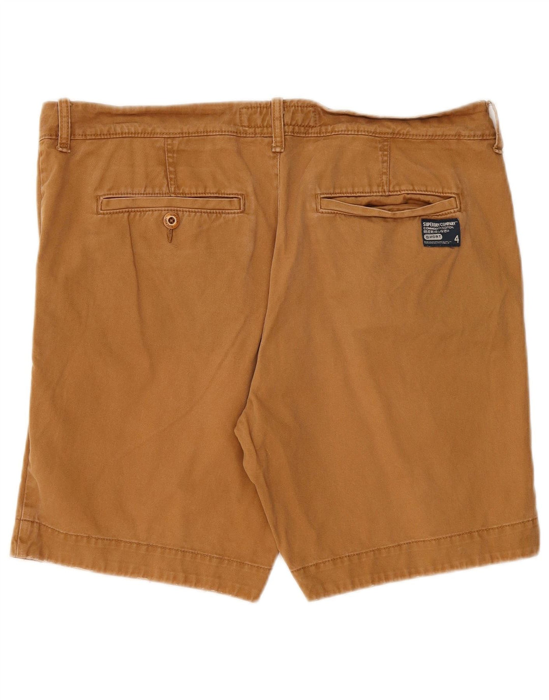 SUPERDRY Short Chino Homme 2XL W42 Beige Coton