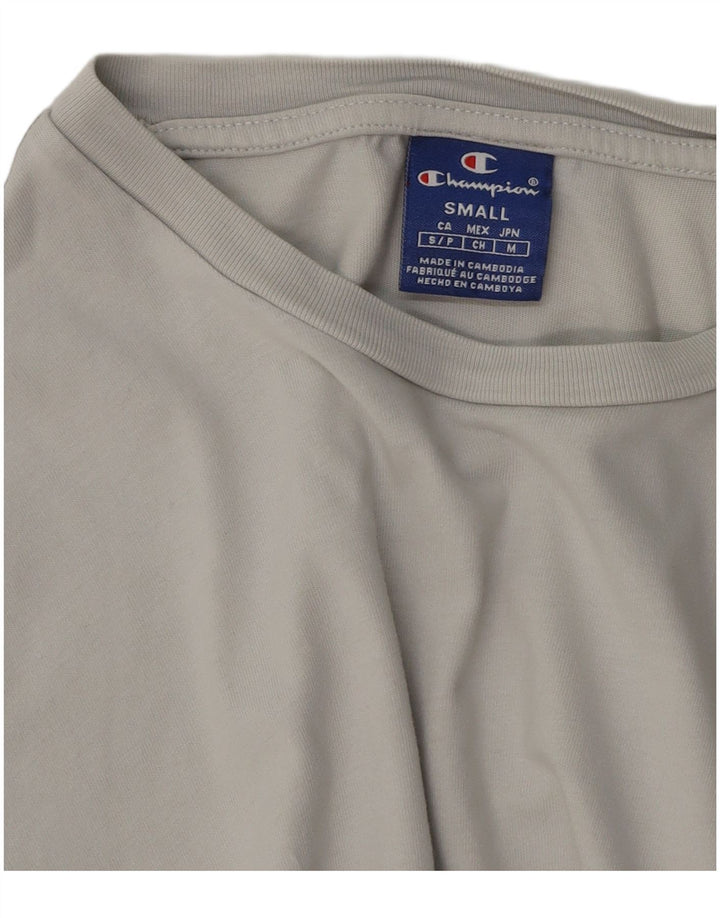 CHAMPION T-Shirt Graphique Homme Petit Noir Colourblock
