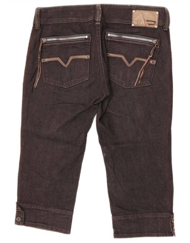 Diesel Bermuda Femme W30 Coton Marron Moyen
