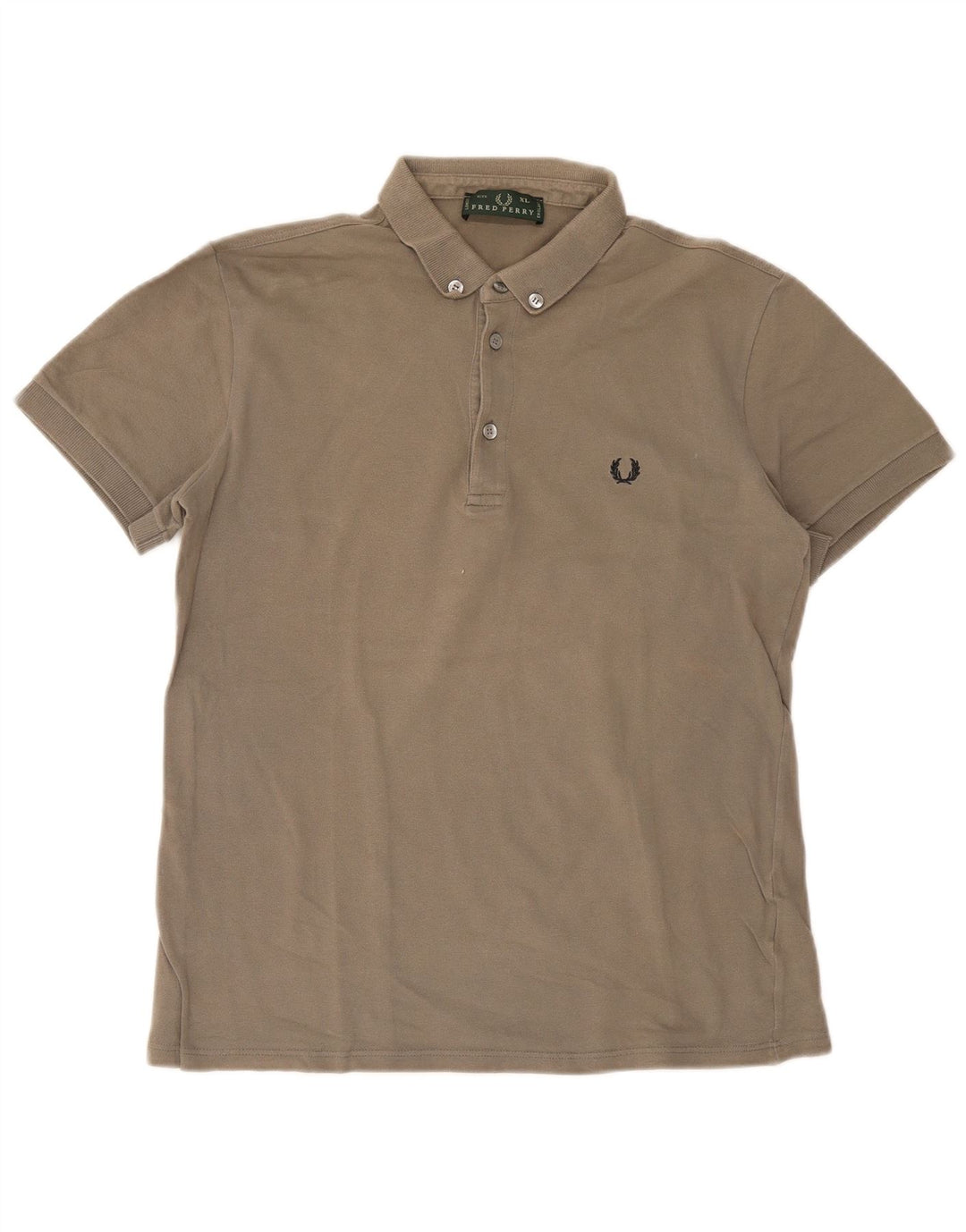 Fred Perry Polo Homme XL Gris Coton