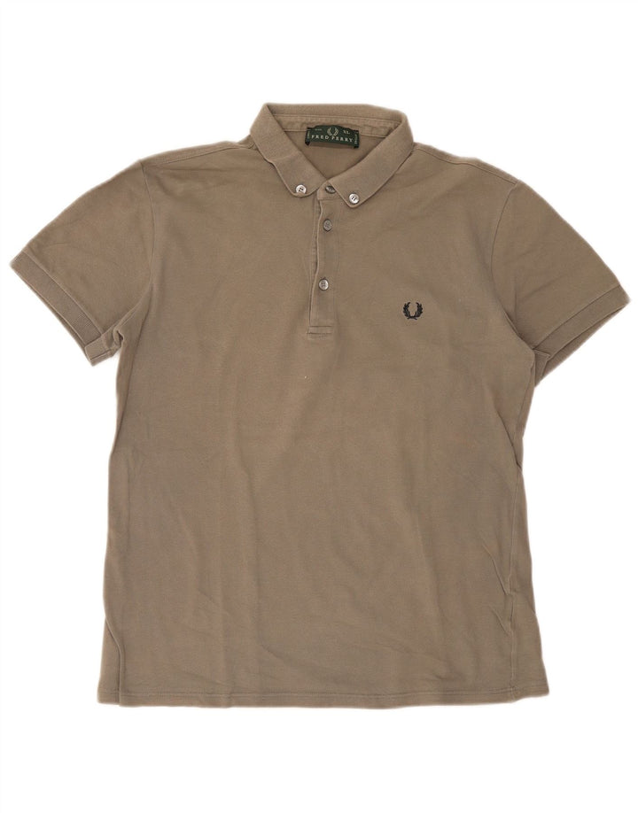 Fred Perry Polo Homme XL Gris Coton