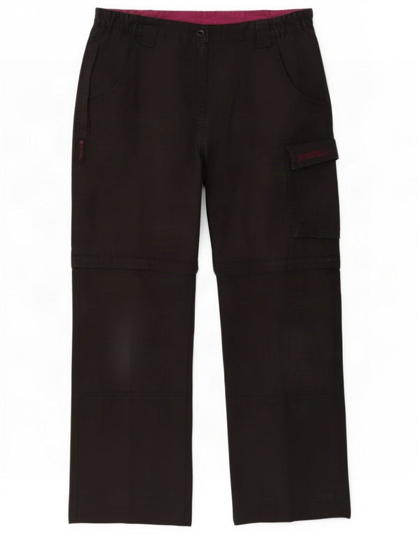 Pantalon cargo femme Mountain Warehouse UK 12 Medium W30 L27 Noir