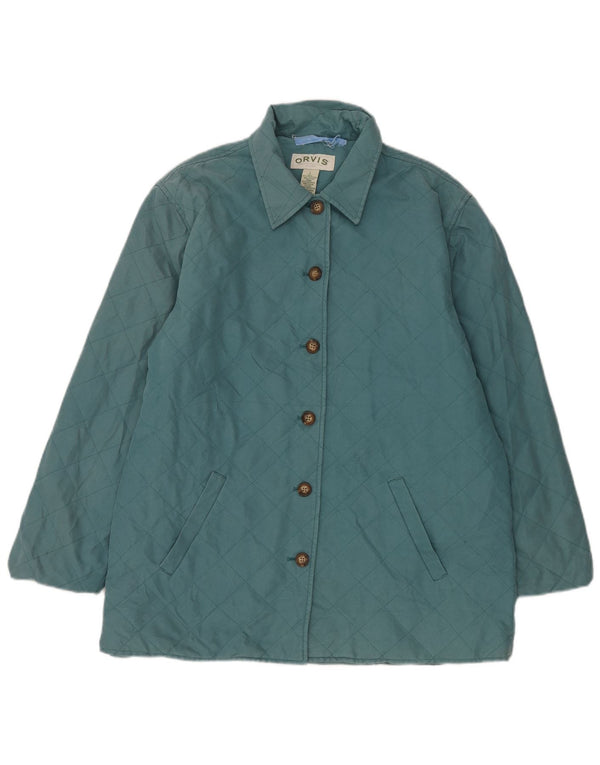 Orvis Veste matelassée pour femme UK 16 Large Bleu Polyester