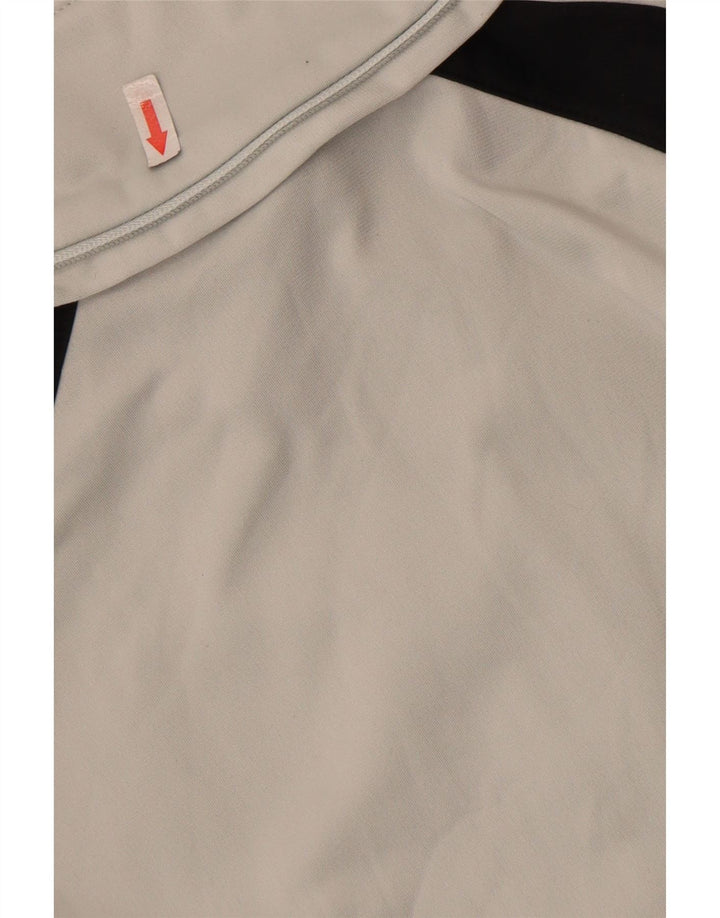 Champion Veste de survêtement pour homme Small Gris Colorblock Polyester