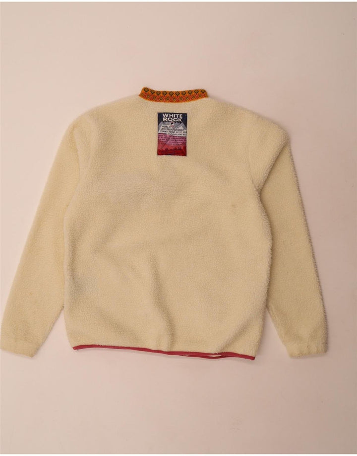 Fila Pull polaire édition limitée pour femme UK 14 Medium Off White