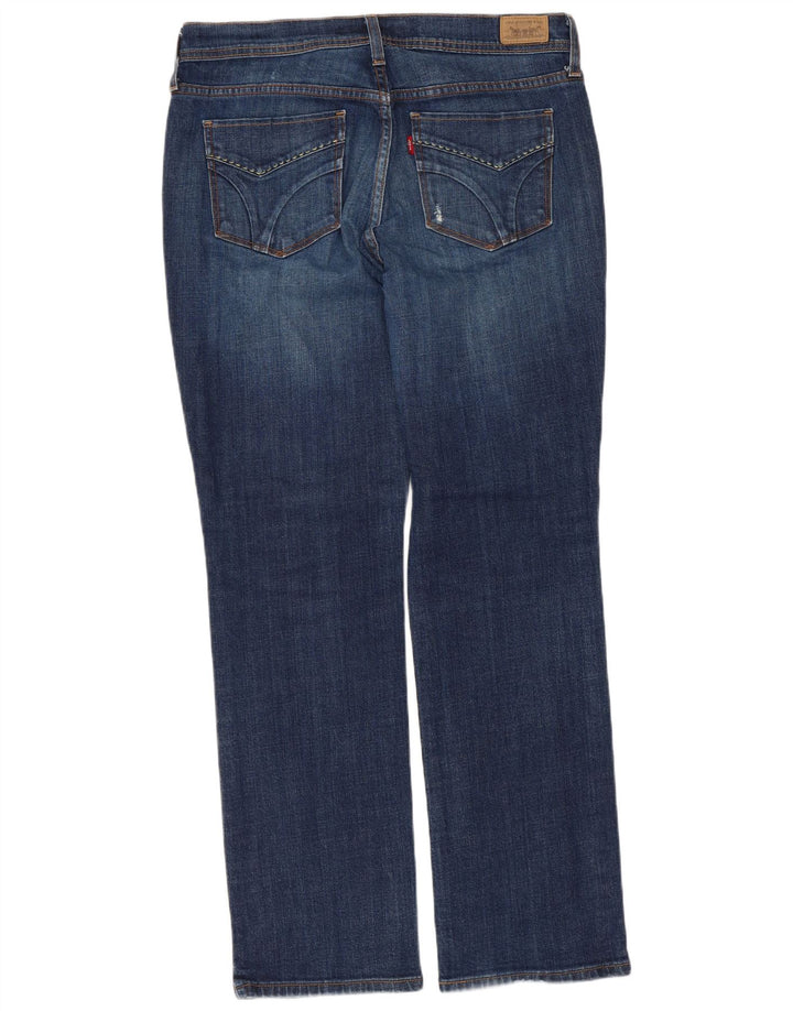 Levi's Jean droit 505 femme US 10 Large W30 L29 coton bleu