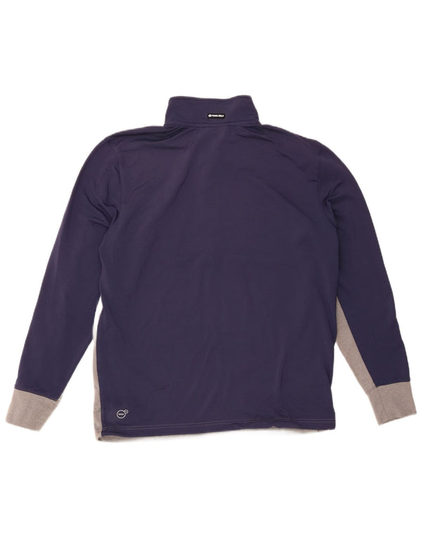 Haut de survêtement à col zippé pour homme Medium