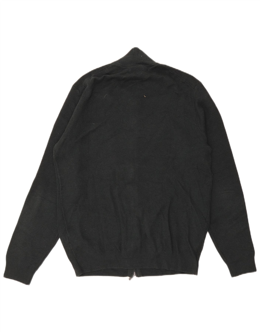 Massimo Dutti Cardigan Pull Homme Vert Moyen Coton