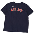 Nike Hommes Red Sox Graphic T-Shirt Top XL Bleu Marine