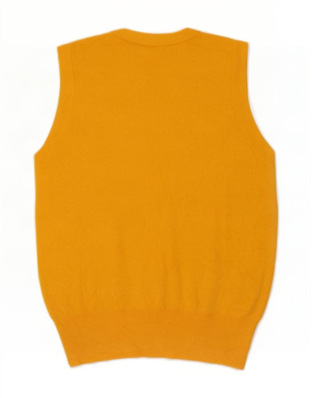 Zara Femme Débardeur UK 12 Medium Jaune Viscose