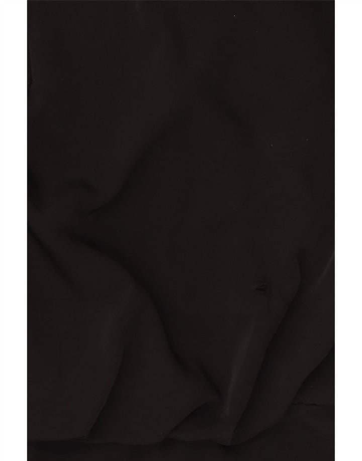 Zara Robe trapèze sans manches pour femme UK 44 Noir moyen