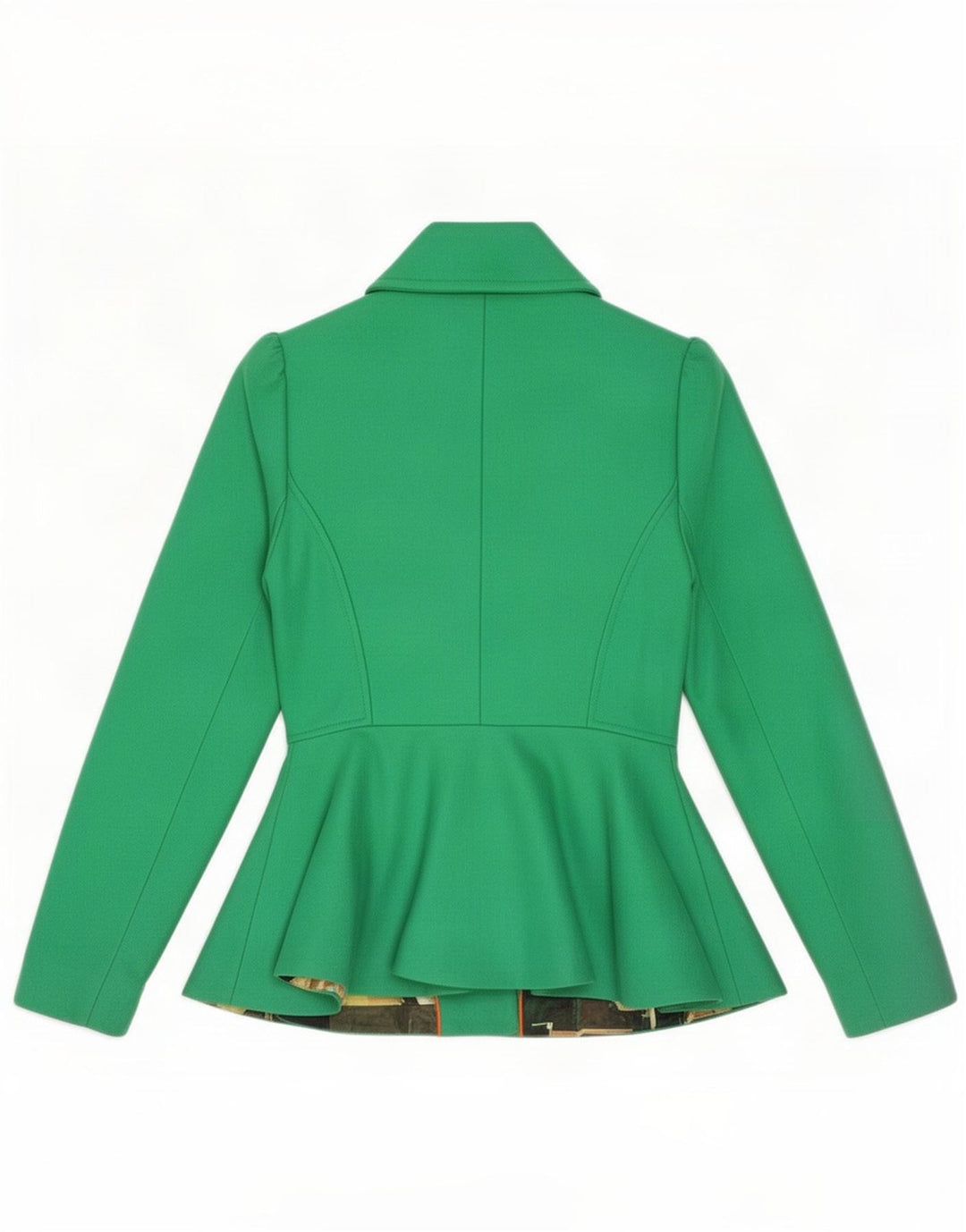 Ted Baker Veste Blazer Femme Taille 0 2XS Laine Verte
