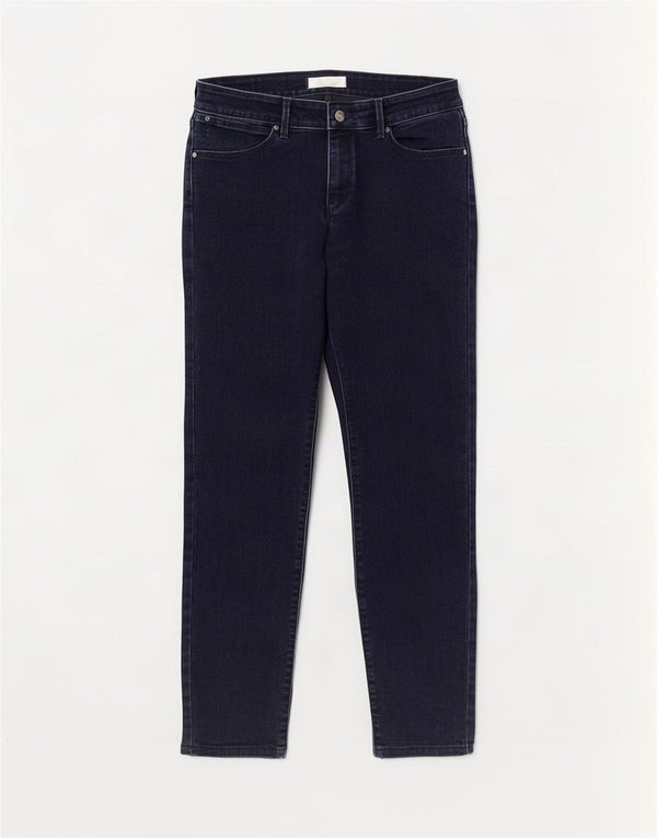 Wrangler Jean Slim Femme W28 L32 Bleu Marine Coton