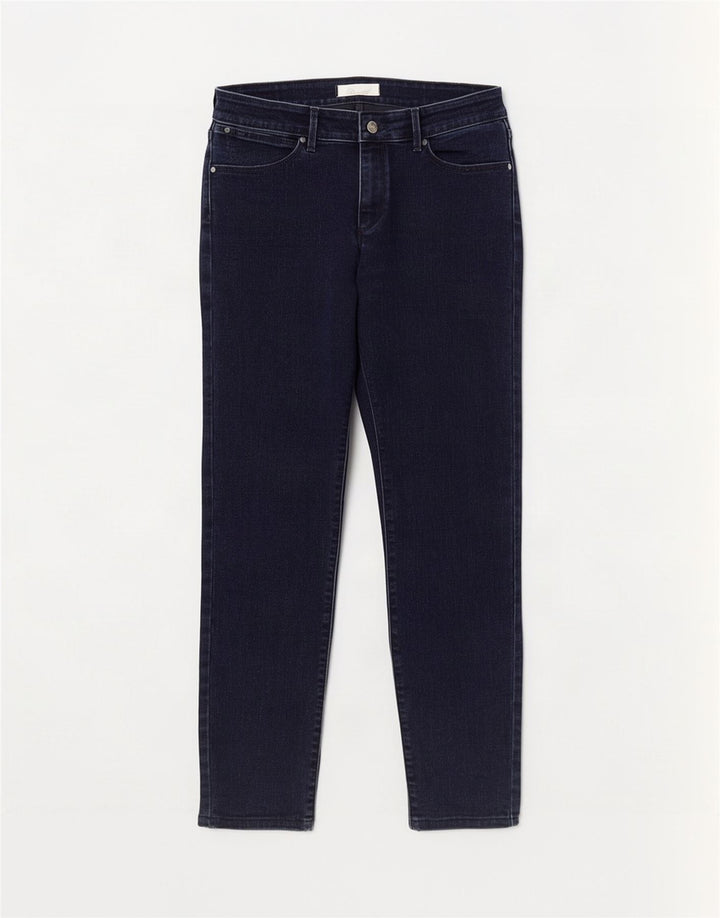 Wrangler Jean Slim Femme W28 L32 Bleu Marine Coton