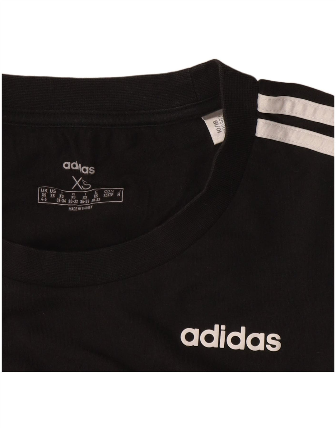Adidas T-shirt pour femme UK 4/6 XS Noir