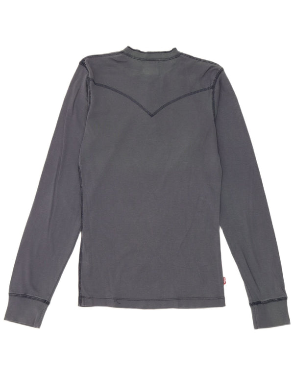 Levi's Top Manches Longues Homme Bleu Marine Moyen Coton