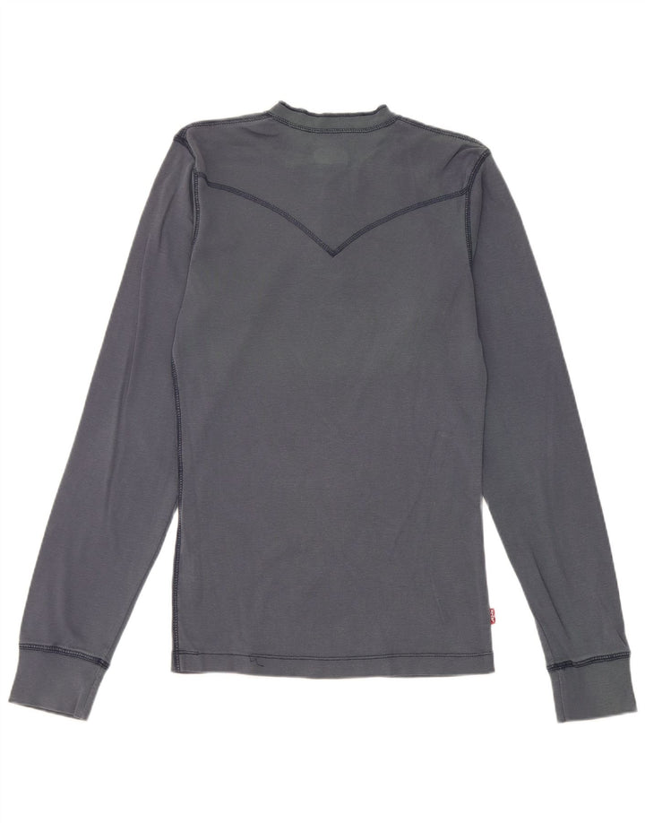 Levi's Top Manches Longues Homme Bleu Marine Moyen Coton