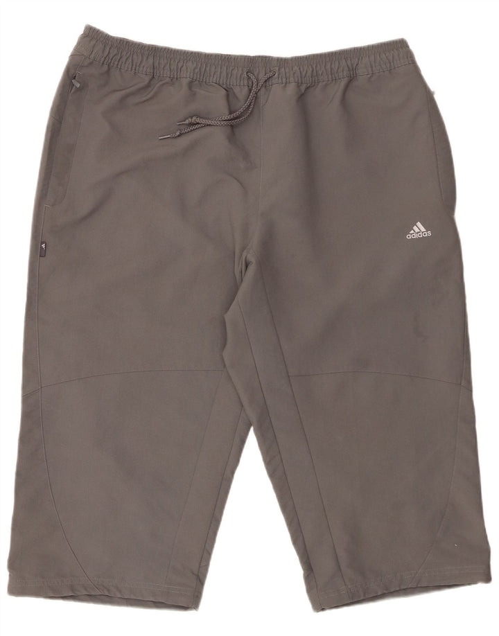 ADIDAS Bermuda Sport Homme XL Gris Polyester
