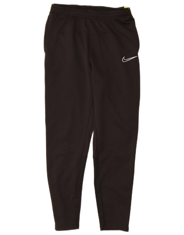 NIKE Pantalon de survêtement Dri Fit pour garçon 13-14 ans XL Noir Colourblock