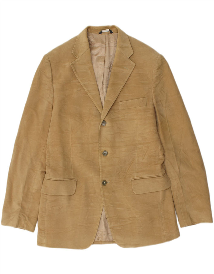 Boggi Veste Blazer 3 Boutons Homme IT 50 Grand Coton Beige