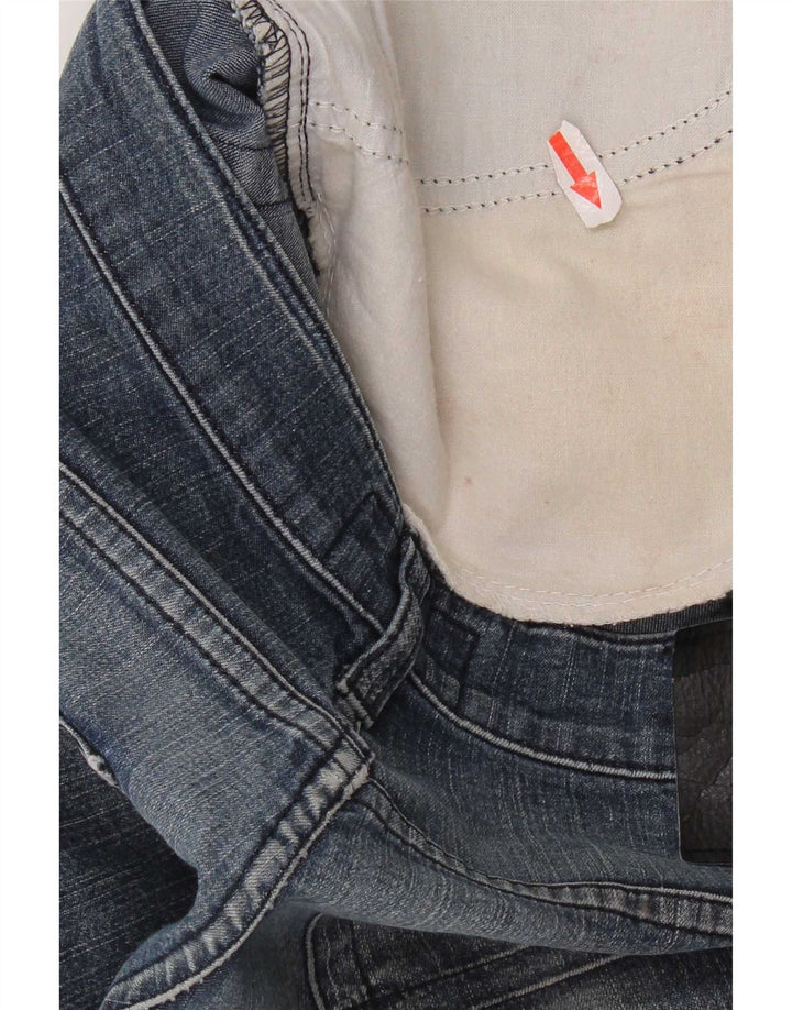 Trussardi Jean Droit W34 L30 Bleu Coton Homme