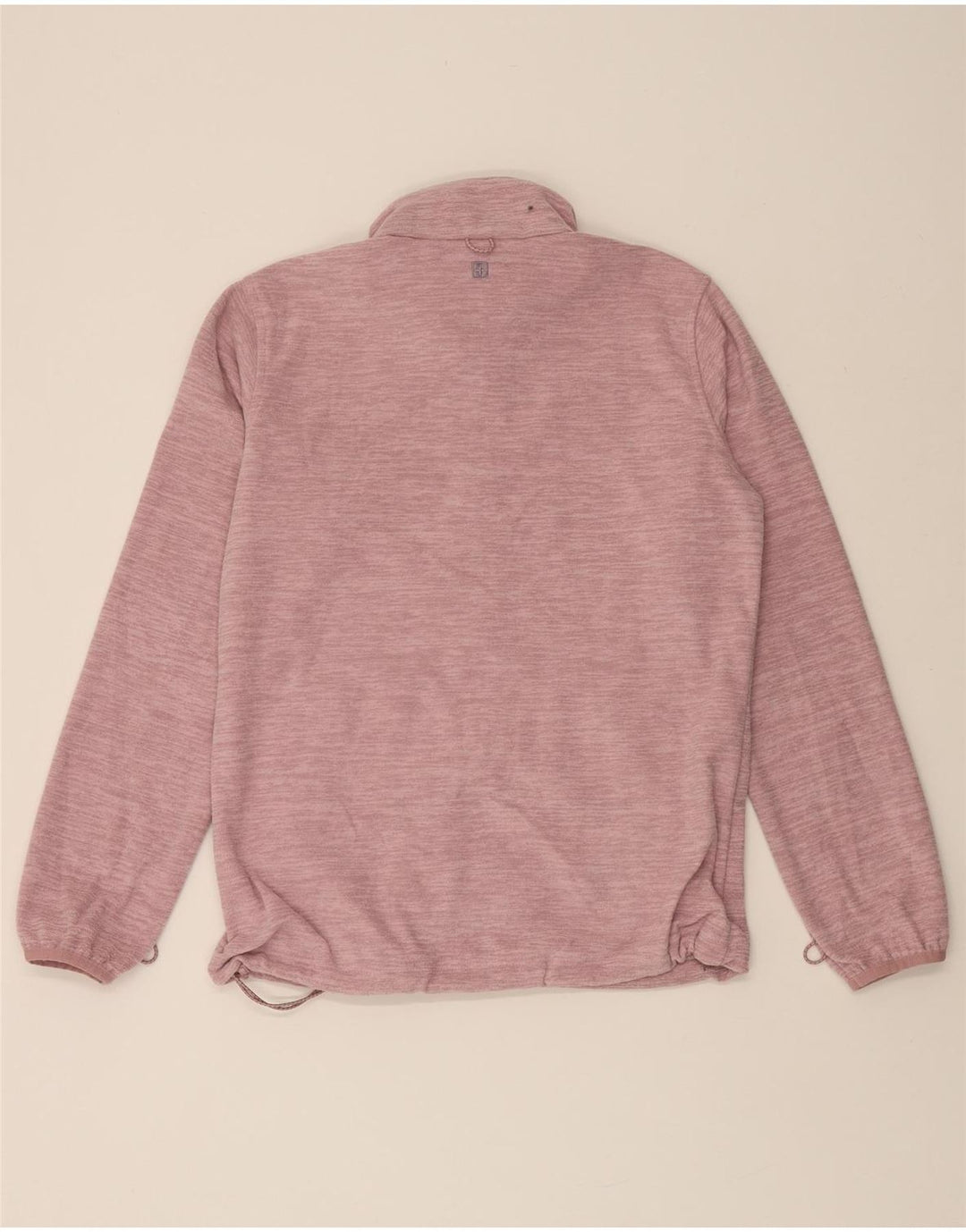 MOUNTAIN WAREHOUSE Womens Fleece Jacket UK 12 Medium Pink Flecked Vintage Mountain Warehouse and Second-Hand Mountain Warehouse from Messina Hembry 