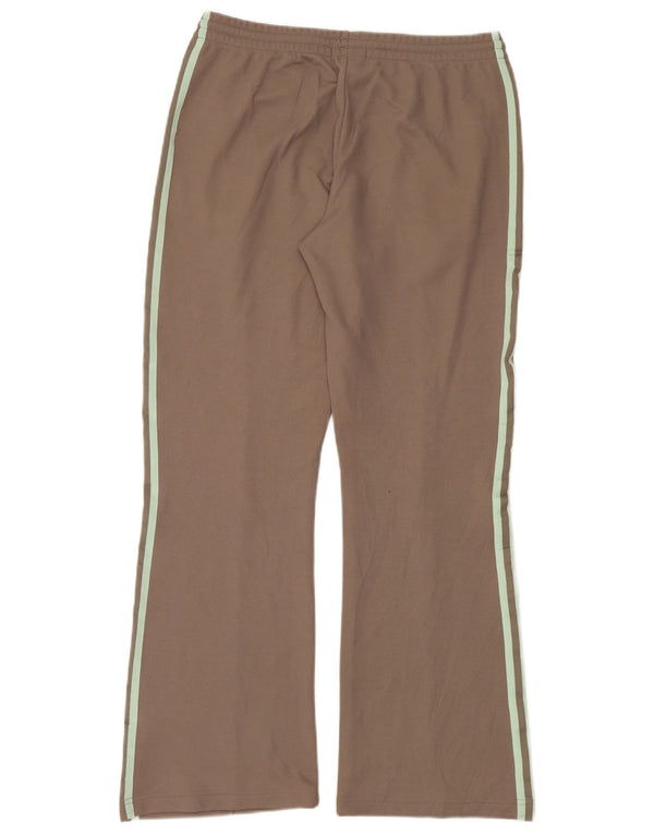 Adidas Pantalon de survêtement pour femme UK 14 Large Marron Coton