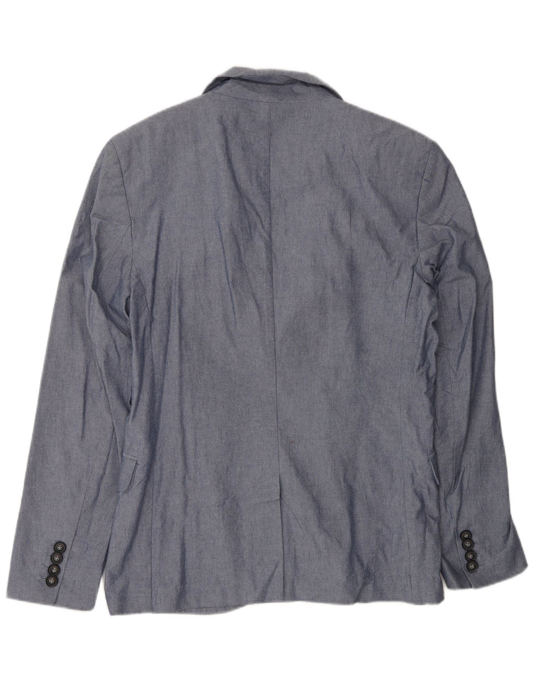 Jack Wills Veste blazer à 2 boutons pour homme UK 38 Bleu moyen Coton