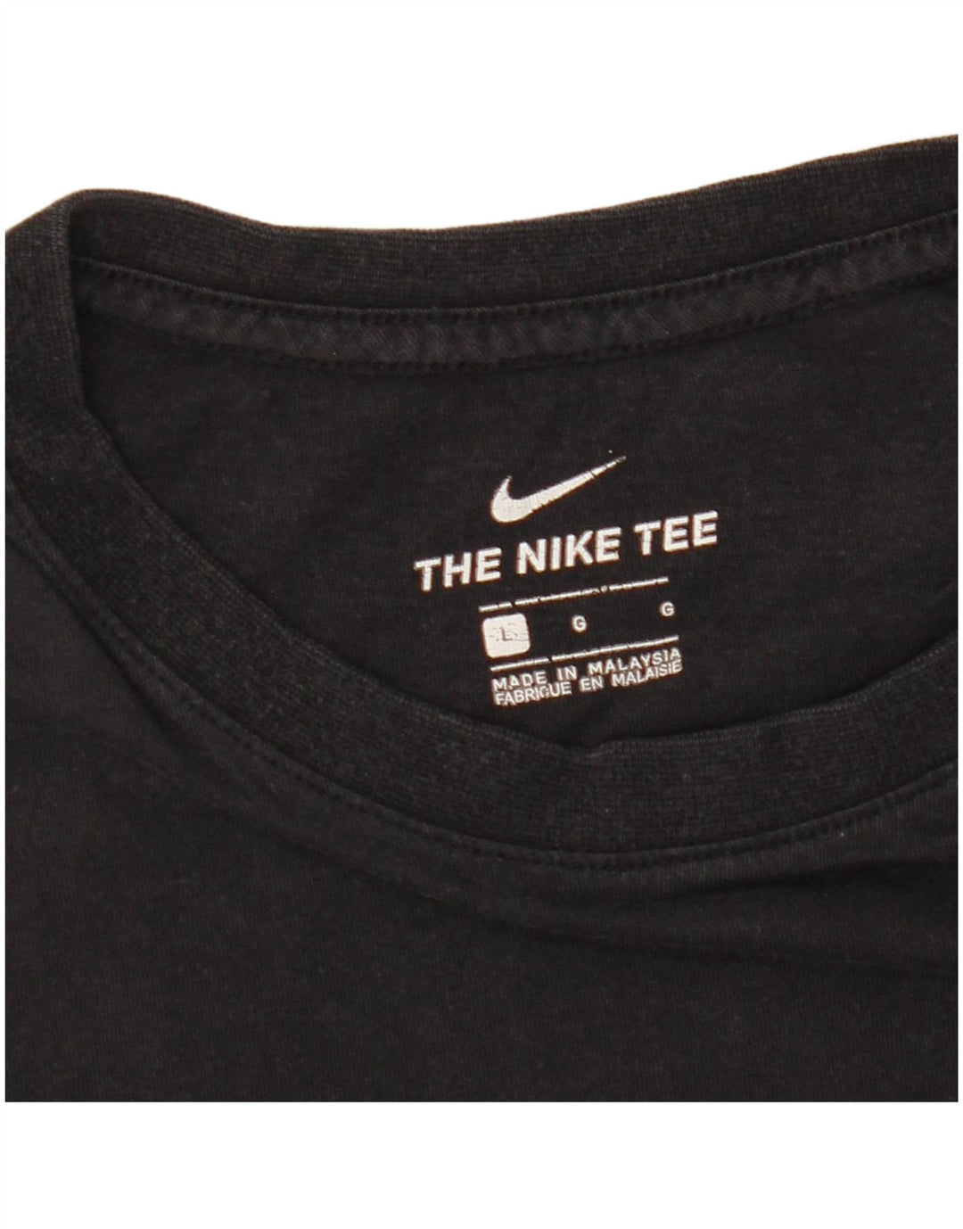 NIKE T-Shirt Homme Haut Large Noir