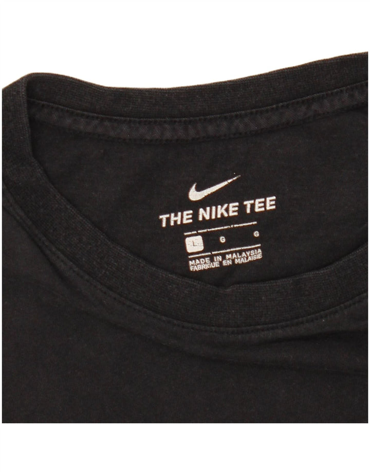 NIKE T-Shirt Homme Haut Large Noir
