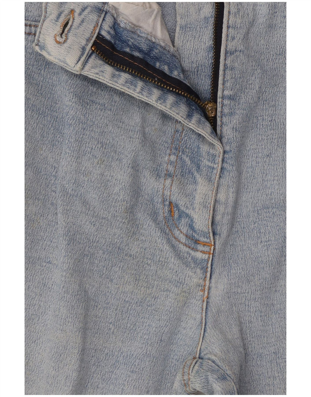 CAPOPERA Jean fuselé taille haute pour femme IT 44 Medium W26 L26 Bleu Coton