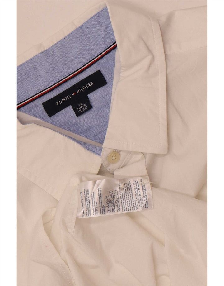 Tommy Hilfiger Chemise Homme XL Blanc Coton