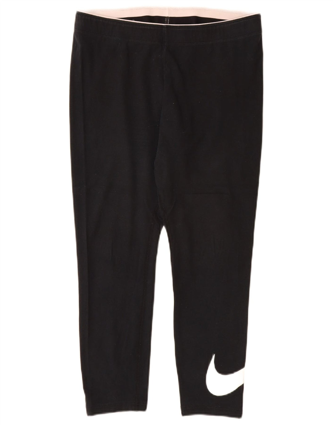 Nike Legging graphique pour femme UK 16 Grand coton noir