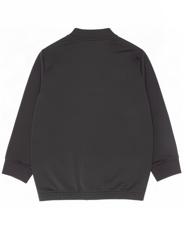 Adidas Veste de survêtement pour garçon 5-6 ans Noir Colourblock Polyester
