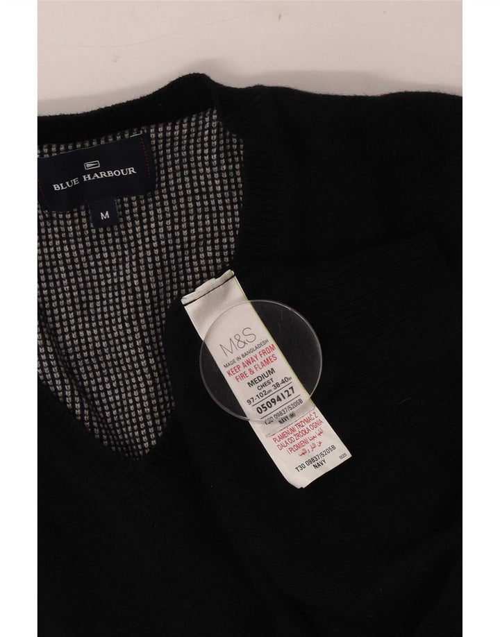 Marks & Spencer Pull Blue Harbor Col V Homme Bleu Marine Moyen