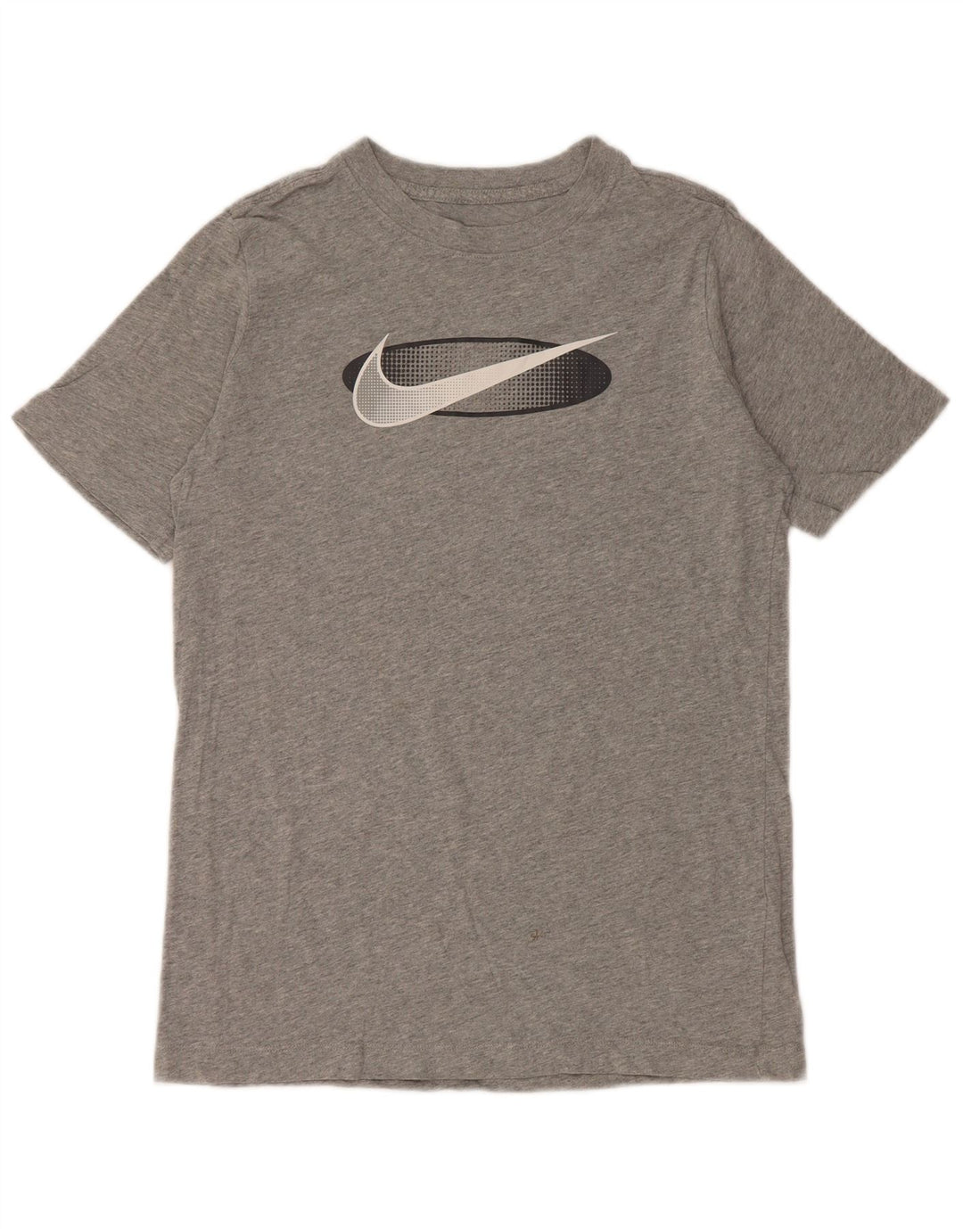 NIKE Haut T-Shirt Graphique Garçon 13-14 ans XL Gris Chiné Coton