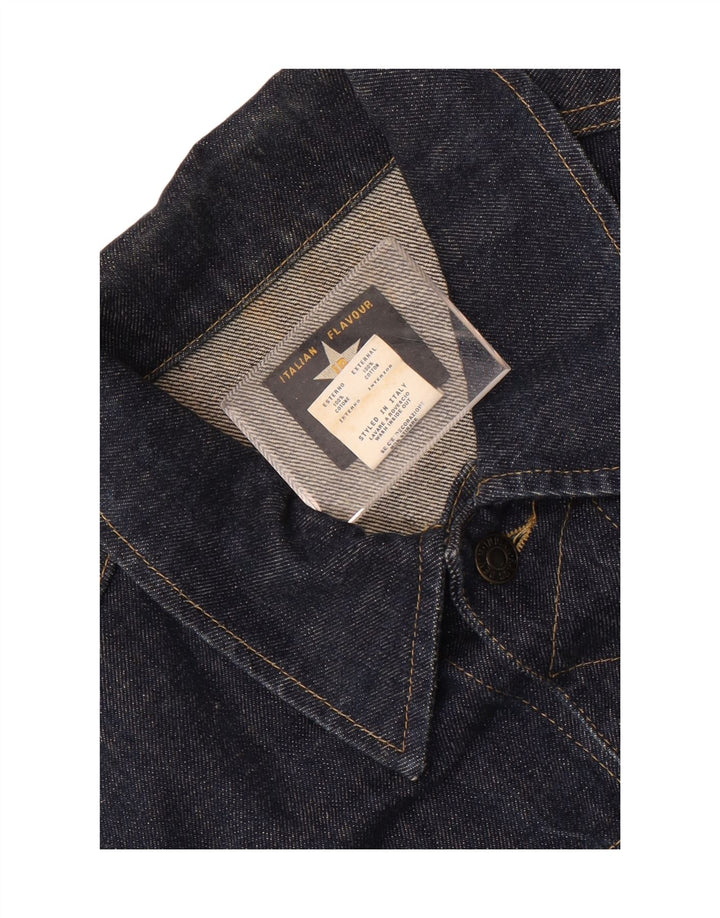Indian Rags Veste en jean pour homme UK 38 Bleu marine moyen Coton