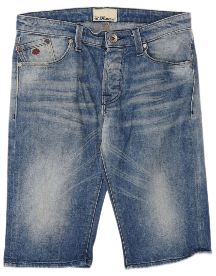 Energie Short en Jean Homme W32 Bleu Moyen Coton