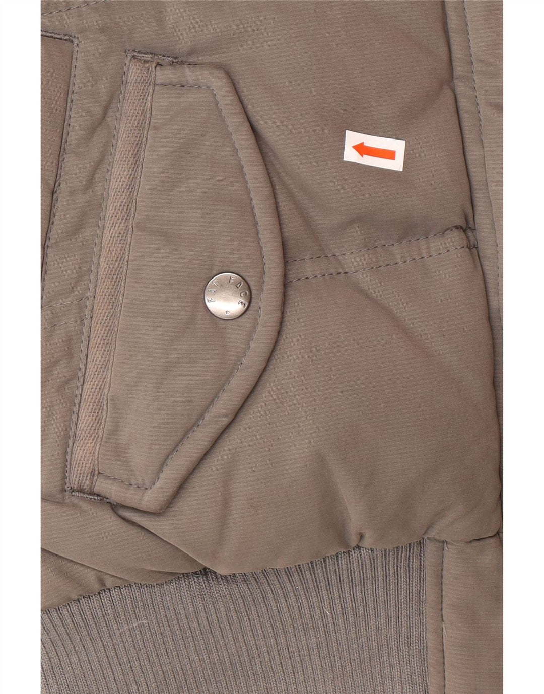 Fat Face Gilet rembourré pour femme UK 8 Small Gris Polyester