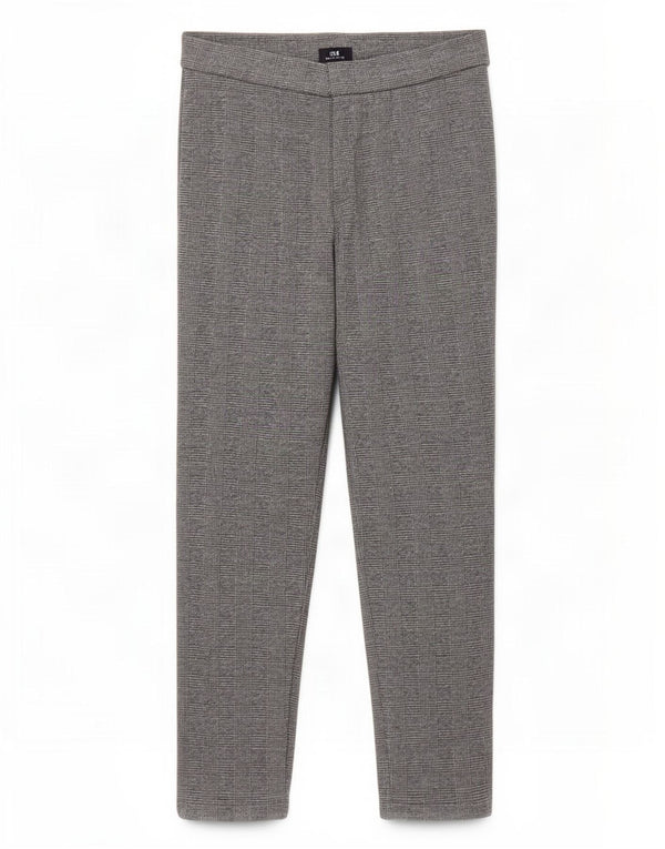 Marks & Spencer Legging court pour femme UK 44 Large Gris Pied-de-poule Polyester