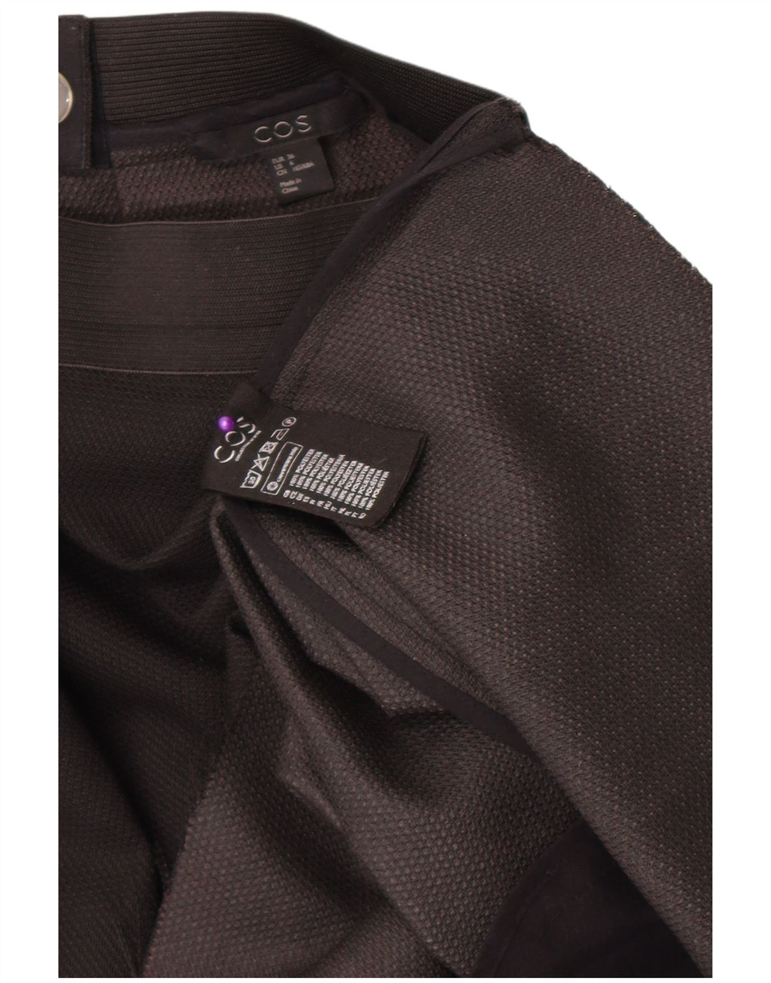 Cos Jupe évasée Femme EU 36 Small W26 Noir Polyester