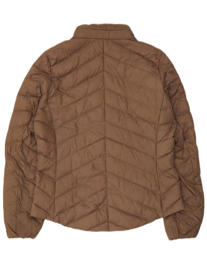 Marks & Spencer Veste matelassée pour femme UK 12 Marron moyen Polyamide
